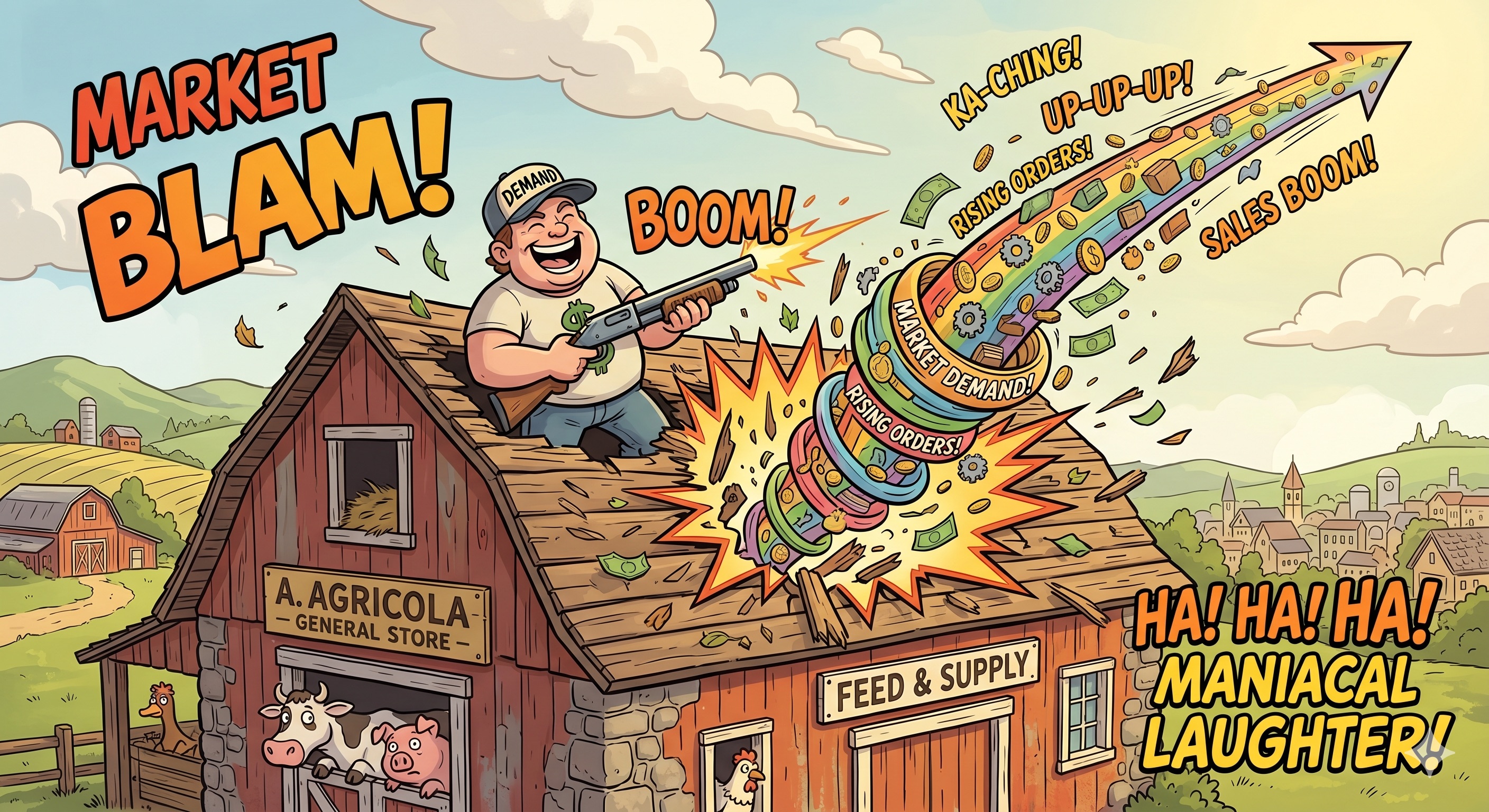 Market demand blasting through a roof to represent rising demand for semantic tooling